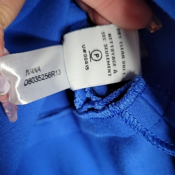 Diane Von Furstenberg Blue Cocktail Dress - Picture 14 of 15